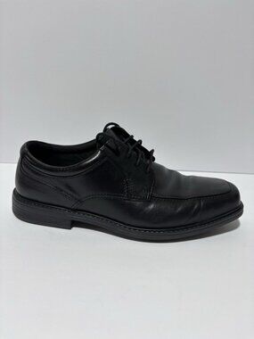 Bostonian Men’s Ipswhich Apron Black Leather Oxford, Size 10 Wide